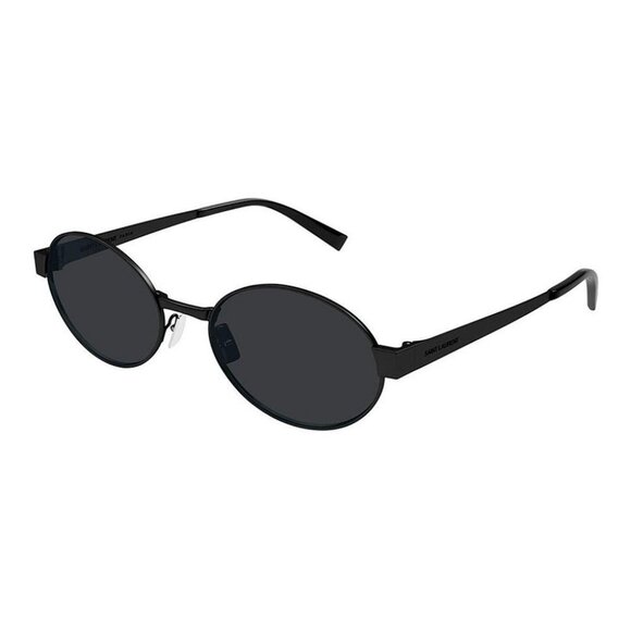 NEW SL692 001 SAINT LAURENT SUNGLASSES WOMEN ROUND BLACK EYEWEAR - Picture 1 of 5